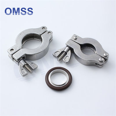 Kf10-Kf50 Edelstahl Vakuumbefestigungen Aluminium KF Einpinnklemmen