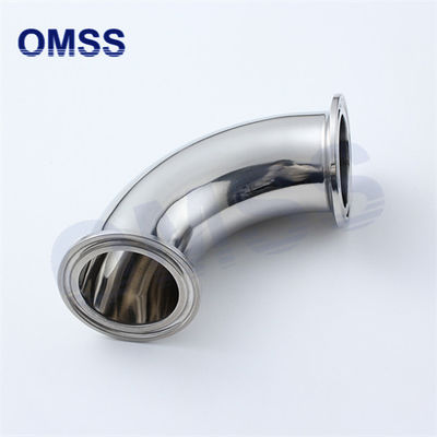 2CMP Sanitärrohr aus Edelstahl Anbringung 90° Tri-Clamp Schlauch Ellenbogen 90 Grad