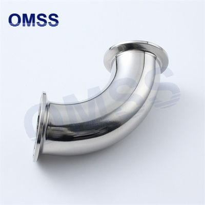 2CMP Sanitärrohr aus Edelstahl Anbringung 90° Tri-Clamp Schlauch Ellenbogen 90 Grad