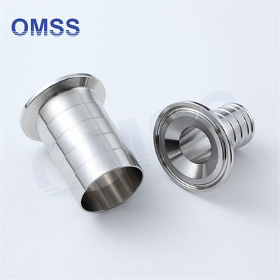 14MPHR Tri-Klemm Sanitärbelag Gummi Schlauch Adapter 3a SS316l 1,5&quot; Ferrule