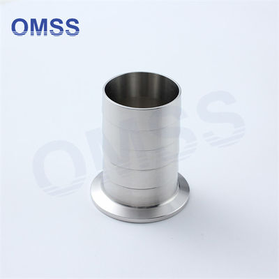 14MPHR Tri-Klemm Sanitärbelag Gummi Schlauch Adapter 3a SS316l 1,5&quot; Ferrule