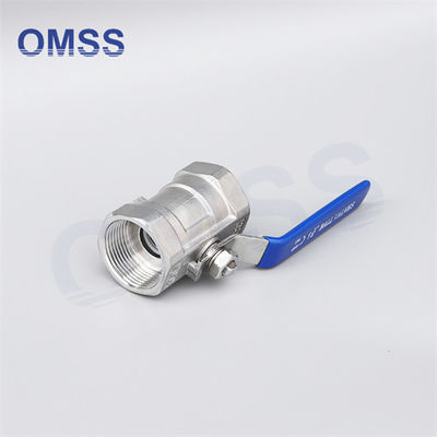 Tri-Clamp-Kugelventil 3A 1&quot; Sanitär 3PC Nicht-Retention-Handbuch mit Motor mit hoher Plattform